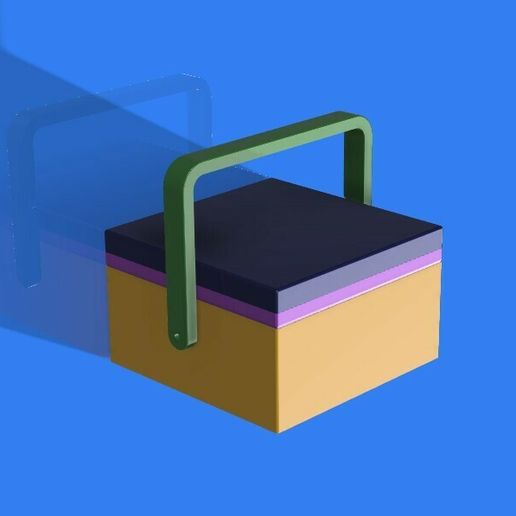 Generic-GB-Box-Square-Assmbly.jpg Board Game Box Fits Puzzle Board and Build Your Own Board Game Components