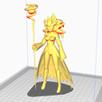 3.png Demon Goddess Towa 3D Model