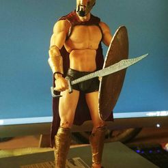 1.jpeg KING LEONIDAS - 300 movie - FULLY ARTICULATED FIGURE 1/10 scale.