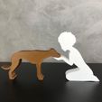 WhatsApp-Image-2023-01-16-at-17.32.50.jpeg Girl and her Galgo (afro hair) for 3D printer or laser cut