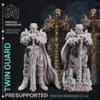 Twin-guard-4.jpg The Mists of Change pack- 21 Horror models - PRESUPPORTED - 32mm scale