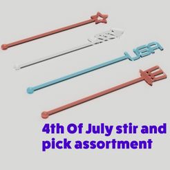 stir-and-pick-assortment-thumbnail.jpg Archivo 3D gratis Surtido Pick & Stir del 4 de julio・Objeto imprimible en 3D para descargar