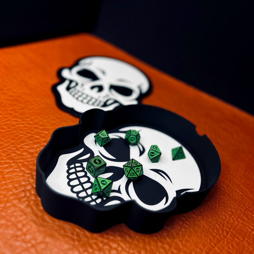 Skull Dice Tray