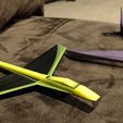dartaray.jpg Download STL file Dart-A-Ray PLA Glider Extraordinaire • 3D printable design, dcarterhistory