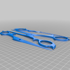 scissors spare parts by paal, Download free STL model