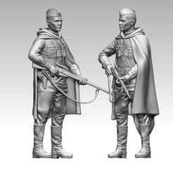 76857.jpg Файл STL русский солдат・Шаблон для загрузки и 3D-печати