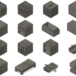 minecraft-collection.png Fichier STL Collection de modèles Minecraft・Plan pour imprimante 3D à télécharger