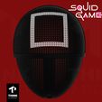 8.jpg MASK- MASK SQUID GAME - SQUID GAME SOLDIER MASK - SQUID GAME SOLDIER MASK FANART (FOLDABLE ) -  COSPLAY - SQUID GAME SOLDIER MASK
