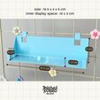 6.jpg STICKER DISPLAY FOR GRID PANEL WITH MAGNET SLOTS