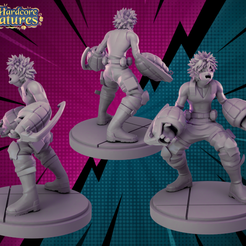 gumroad.png Archivo STL MARVEL CRISIS PROTOCOL BAKUGO PRESUPPORTED INCLUDED・Design para impresora 3D para descargar