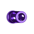 PE thread protector 6stripe v2.stl flash hider styled barrel thread protector for the planet eclipse shaft 4, 5 barrel back