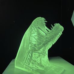 Dicetower-IMG_1533.jpg Free OBJ file Alien Dice Tower - Version 2.0 Alien RPG Tower・3D printing idea to download