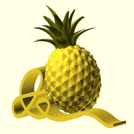 Ruyi pineapple 3D model