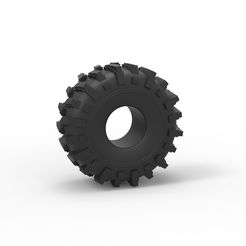 1.jpg Файл 3D Diecast внедорожная шина 25 Масштаб 1 к 10・Дизайн для загрузки и 3D-печати