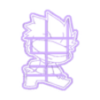 SAT1.stl STL file PACK 4 - SATORU GOJO COOKIE CUTTER JUJUTSU KAISEN・3D print object to download