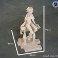 Sylphiette-Default-Pose-Measurements.png Sylphiette - Mushoku Tensei Anime Figurine for 3D Printing