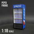 il_794xN.5336881466_6qjv.jpg 1-18 Scale /Miniature PEPSI Fridge / Model Kit / Diorama Accessories / Action Figure / Dollhouse