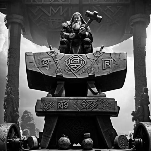 Art.png Dwarf Anvil on Wheels