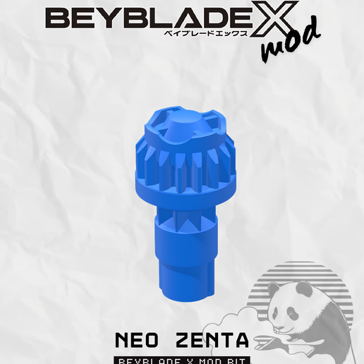 Beyblade X Bit Mod Neo Zenta (NZ)