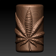 Screen-Shot-2022-12-13-at-5.24.09-PM.png Marijuana Leaf Cylindrical Candle Mold