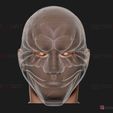 10.jpg Dallas Mask - Payday 2 Mask - Halloween Cosplay Mask 3D print model