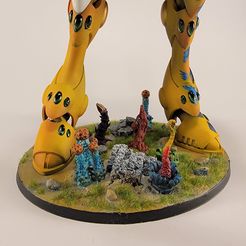 Plante de table : "Arbre à orbes" (Végétation extraterrestre 44)