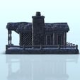 14.jpg House with chimney 1 - Hobbit Dark Age Medieval terrain