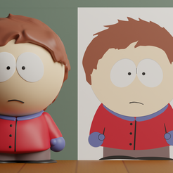 frond.png Archivo STL gratis Clyde Donovan South Park・Modelo para descargar y imprimir en 3D, JHN_K