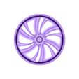 1 64  TWIZZ_002.stl FOOSE TWIZZ WHEEL 3D PRINT MODEL