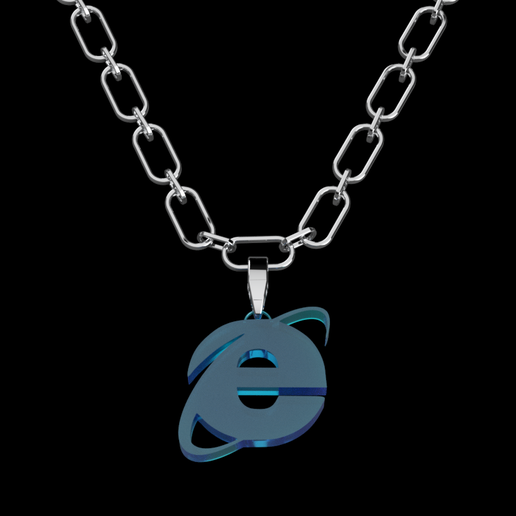 Internet Explorer Chain/Keychain/Earrings 💎