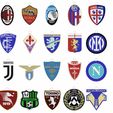 serieA_1.jpg Italy Serie A League all teams printable and pbr