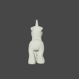 MimicUni3.png My Little Pony 3D Unicorn Pony Replica (Mimic Pose)
