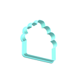 3.png Turkey Cookie Cutter | With personalized Text Box Option | STL File