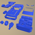 q001.png STL file FALCON GT COUPE INTERCEPTOR MAD MAX 1979 PRINTABLE CAR IN SEPARATE PARTS・3D print design to download