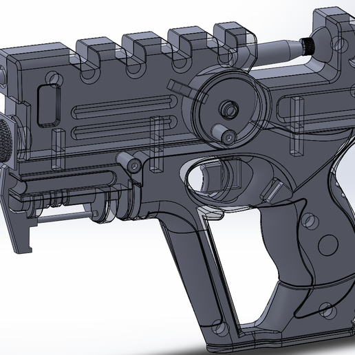 🔫 Gun Leeloo Dallas Fifth Element・ STL File for ・Cults