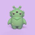 Cod86-Little-Alien-1.jpeg 3D file Little Alien・3D printer model to download