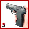 cults3D-1.jpg Pistol Beretta Px4 Storm Prop practice fake training gun