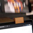 3.png Free STL file Laptop Phone Mount・3D printable model to download