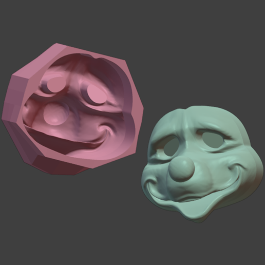 Accurate Dook Larue Mask Mold for CarinoAnimatronics Dog Mech - 3D model önizlemesi