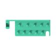 008_03.jpg STL-Datei Holder for Socket Wrench Set 28pcs 1/4" with Extension Bar and Sockets for Wall Mount 007 kostenlos・3D-druckbare Vorlage zum herunterladen