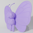 butterfree4.png BUTTERFREE STANDING (PART OF THE CATERPIE-EVO-PACK, READ DESCRIPTION).