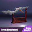 TemplateCults_StandDAgger.jpg Espada ou punhal Suporte para armas Pronto a imprimir