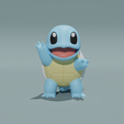 Squirtle-Render-STL2.png Squirtle Pokemon - Ready to Print