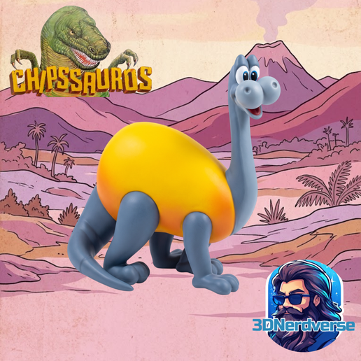 Rufflessauro – Elma Chips Chipssauros 1991