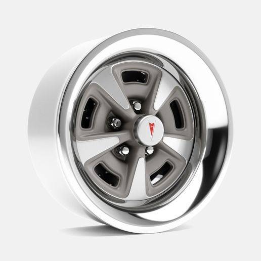 🛞 15x6 Pontiac Rallye II Wheel and Brake・ STL File for 3D printing・Cults