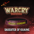 daughter-of-khaine.png WARCRY Warband Nameplates ORDER DAUGHTER OF KHAINE