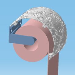 fleur1.jpg Fichier STL support papier toilette fleur PQ・Plan à imprimer en 3D à télécharger, dderaedt