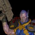 CG-Pyro-Term-19-Cable-05-SFW.jpg Cable X-Men OBJ collectibles EDITABLE 1 piece. No cuts, scalable.