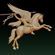 009.jpg Pegasus-Krieger-Relief 2.5D
