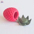 B2.jpg Salière et poivrière en forme de fraise